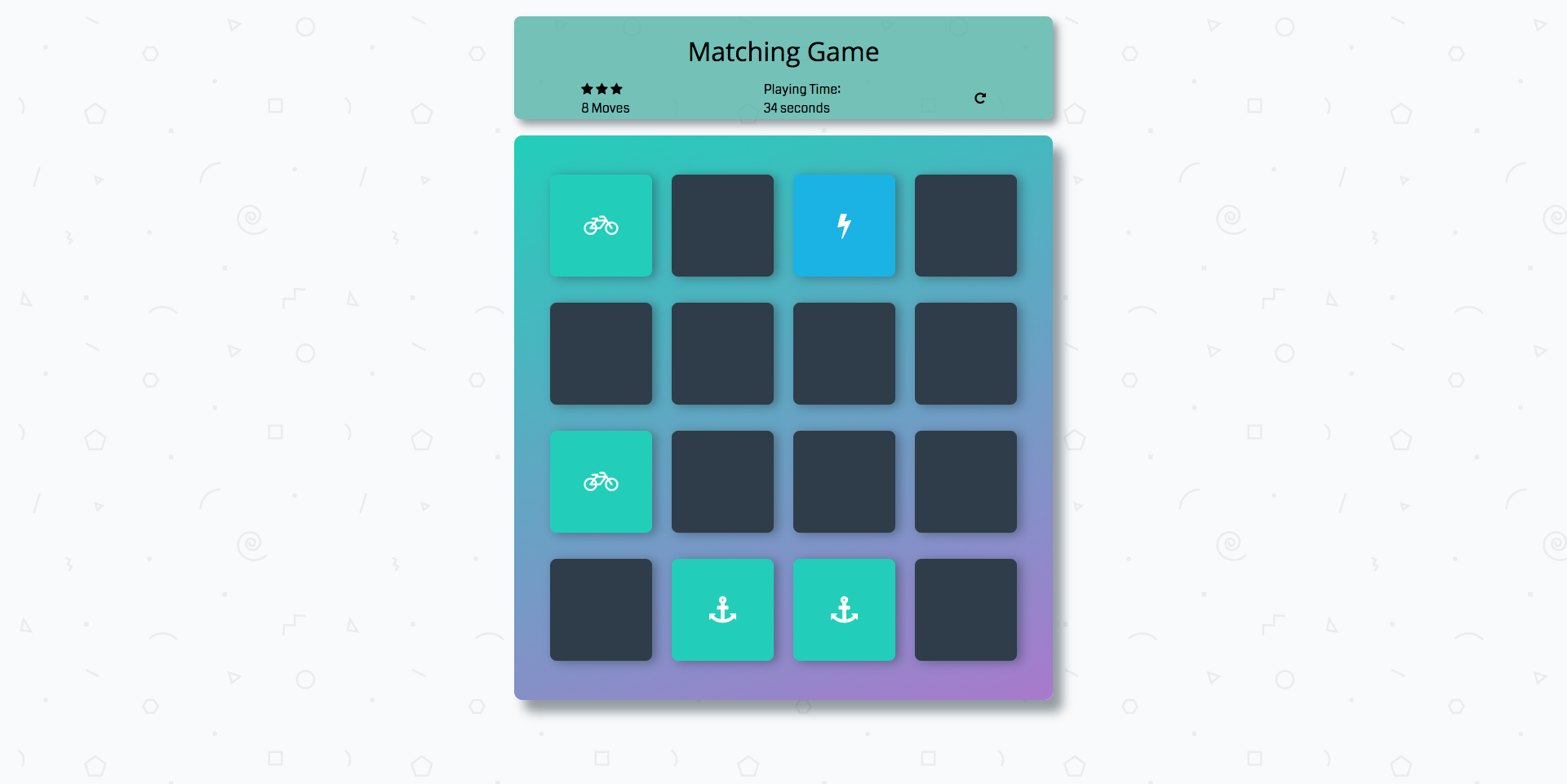 Memory Game Project